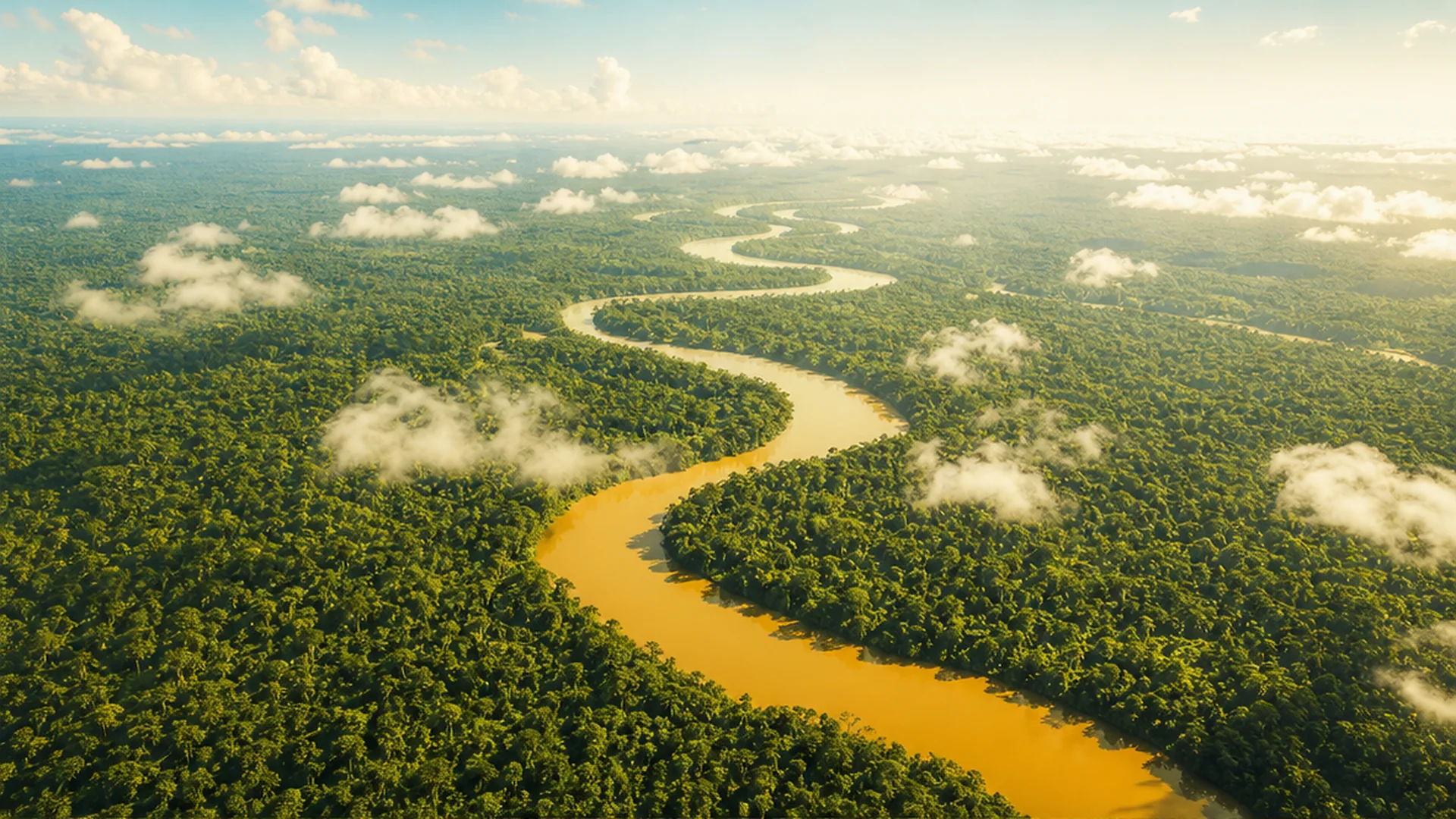 Amazon basin forest in Ecuador